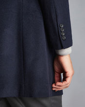 Load image into Gallery viewer, Wool Overcoat - Navy