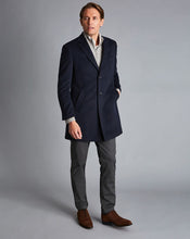 Load image into Gallery viewer, Wool Overcoat - Navy