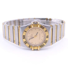 Load image into Gallery viewer, Omega Constellation Mini 18k Yellow Gold Brushed, Stainless Steel Ladies Watch