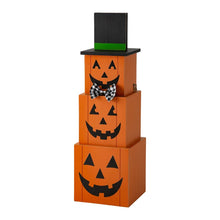 Load image into Gallery viewer, Pumpkins And Scarecrow Double Sided Fall Porch Decor