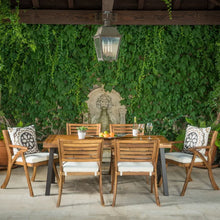 Load image into Gallery viewer, Rectangular 6 - Person 32.25'' Long Dining Set with Cushions