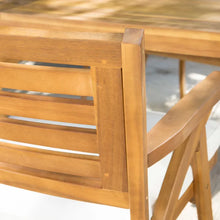 Load image into Gallery viewer, Rectangular 6 - Person 32.25'' Long Dining Set with Cushions