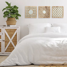 Load image into Gallery viewer, Reiff Wood Framed Wall Mounted Mirror Set Mirror in Natural