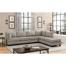 Load image into Gallery viewer, Roeder 120" Wide Modular Corner Sectional with Ottoman