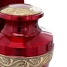 Load image into Gallery viewer, Serenity Beautiful Cremation Urn For Human Ashes - With Velvet Bag