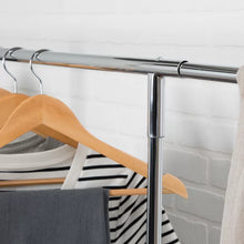 Load image into Gallery viewer, Shanaya Adjustable Rolling Clothes Rack