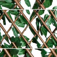 Load image into Gallery viewer, Single Side Expandable Faux Artificial Ivy Fencing