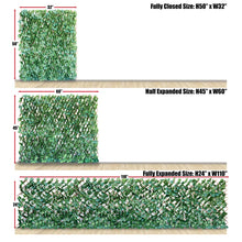 Load image into Gallery viewer, Single Side Expandable Faux Artificial Ivy Fencing