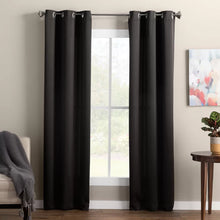 Load image into Gallery viewer, Solid Room Darkening Thermal Grommet Single Curtain Panel