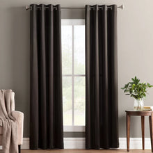 Load image into Gallery viewer, Solid Room Darkening Thermal Grommet Single Curtain Panel