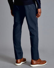 Load image into Gallery viewer, Textured 5-Pocket Trousers - Navy