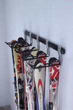 Load image into Gallery viewer, Ski, Snowboard, Surfboard | Wall Storage Rack System Home Garage Rail and Track Hanger