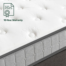 Load image into Gallery viewer, Zinus 8" Medium Cooling Gel Hybrid Mattress