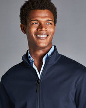 Load image into Gallery viewer, Navy Performance Funnel Neck Jacket