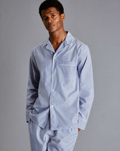 Load image into Gallery viewer, Stripe Pajama Set - Sky & White