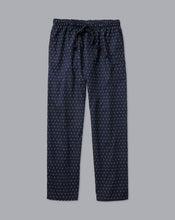 Load image into Gallery viewer, Printed Dot Pajama Bottoms - Navy