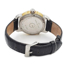 Load image into Gallery viewer, Gevril Dual Time 15 Degrees Steel and Solid 18K Yellow Gold Automatic Men's Watch. Style: B0111