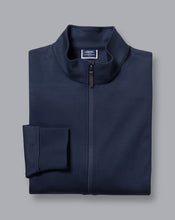 Load image into Gallery viewer, Navy Performance Funnel Neck Jacket