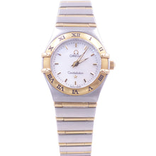 Load image into Gallery viewer, Omega Stainless Steel and 18K Yellow Gold Ladies Watch. Style: 56695234