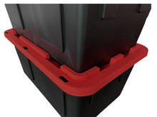 Load image into Gallery viewer, 4′ x 8′ Overhead Garage Storage Bundle w/ 5 Bins (Red)