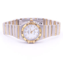 Load image into Gallery viewer, Omega Stainless Steel and 18K Yellow Gold Ladies Watch. Style: 56695234