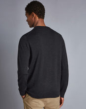 Load image into Gallery viewer, Merino Crew Neck Sweater - Charcoal Grey