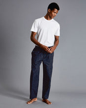 Load image into Gallery viewer, Printed Dot Pajama Bottoms - Navy