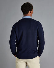 Load image into Gallery viewer, Merino Cardigan - Navy