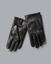 Load image into Gallery viewer, Leather Touch Screen Gloves - Black