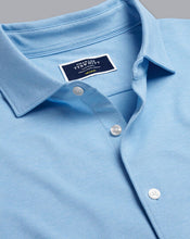 Load image into Gallery viewer, Pique Jersey Shirt - Sky