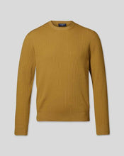 Load image into Gallery viewer, Wool Cotton Rib Sweater - Dark Yellow