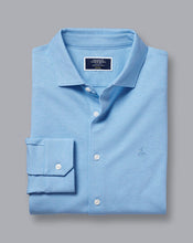 Load image into Gallery viewer, Pique Jersey Shirt - Sky