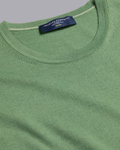 Load image into Gallery viewer, Merino Crew Neck Sweater - Green
