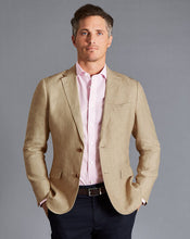 Load image into Gallery viewer, Italian Linen Jacket - Stone