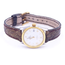 Load image into Gallery viewer, Omega Maison Fondee en 1848 Stainless Steel Case with Yellow Gold-Plated Crown Women's Watch