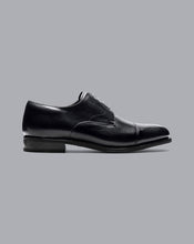 Load image into Gallery viewer, Goodyear Welted Derby Toe Cap Performance Shoes - Black