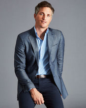 Load image into Gallery viewer, Linen Cotton Jacket - Indigo Blue