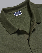 Load image into Gallery viewer, Long Sleeve Polo Sweatshirt - Olive