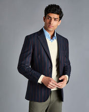 Load image into Gallery viewer, Stripe Boating Blazer - Navy