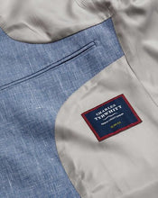 Load image into Gallery viewer, Linen Cotton Jacket - Light Blue