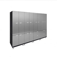 Load image into Gallery viewer, Kit 7: Premium Cabinet System | Four-Wide Storage Wall