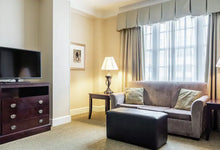 Load image into Gallery viewer, 1 King 1 Bedroom Suite With Fireplace Nonsmoking