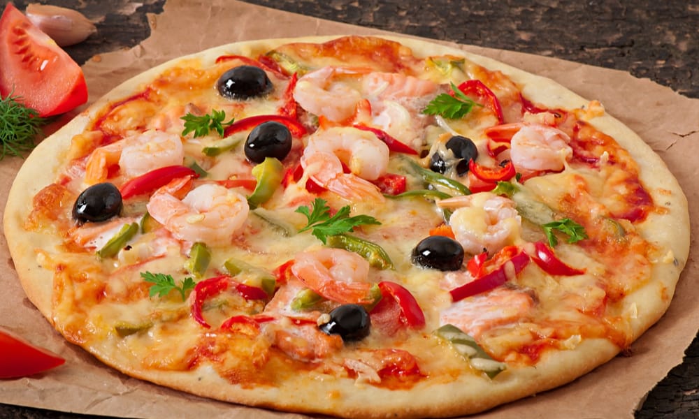 Seafood Pizza