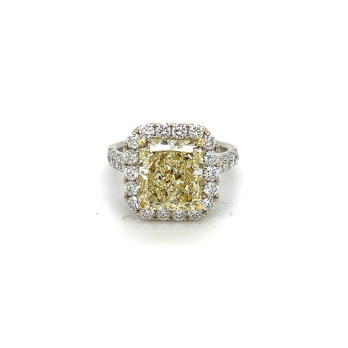 Fancy Yellow Diamond Ring