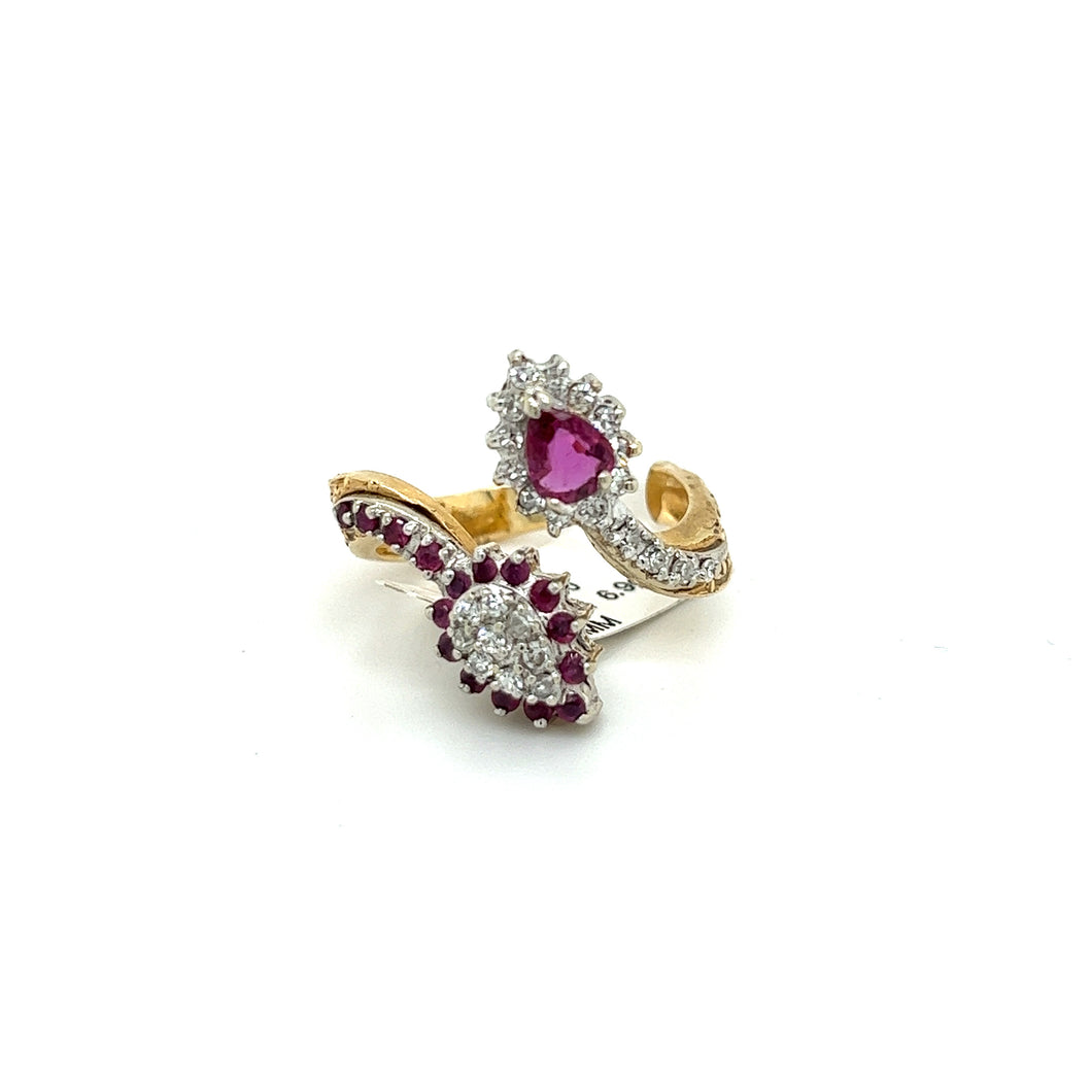 Ruby Diamond Ring