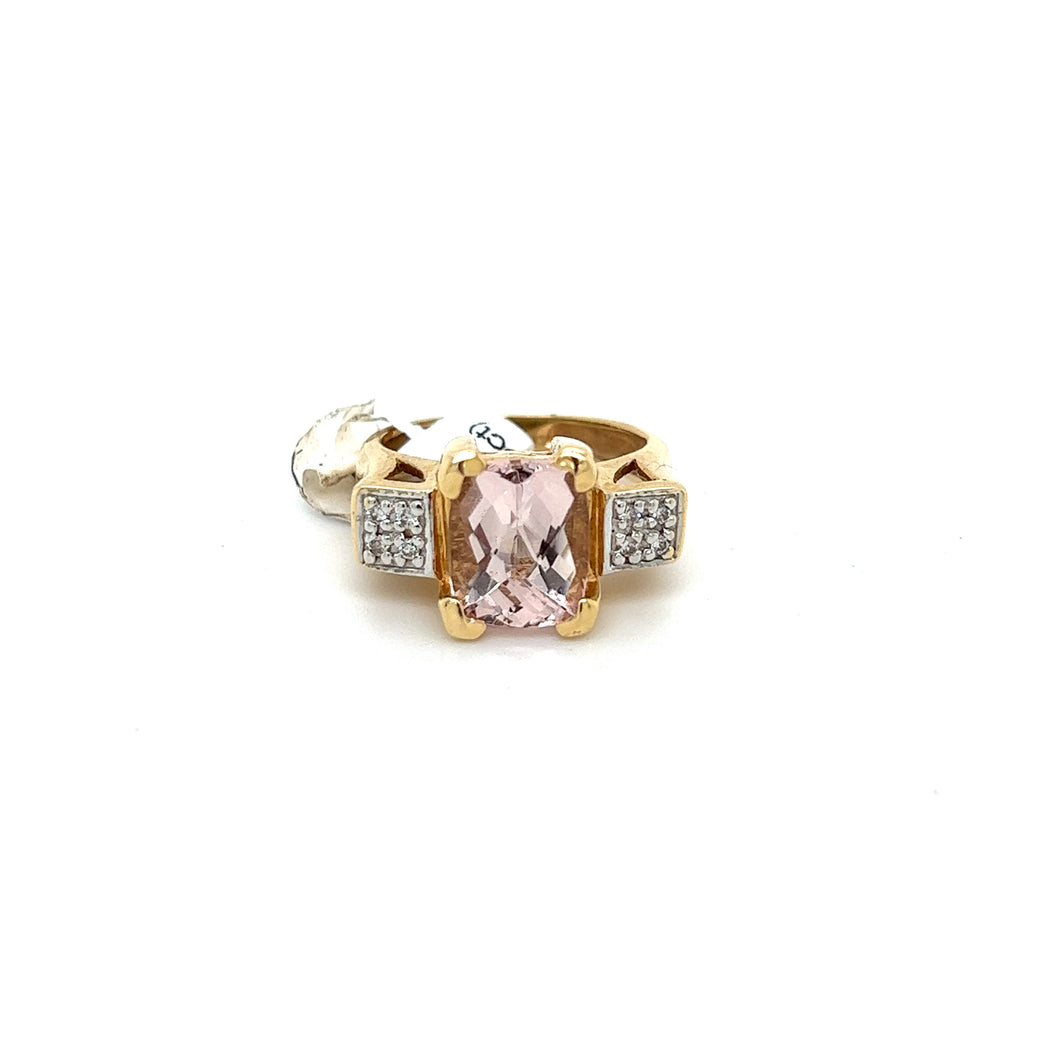 Pink Quartz Ring