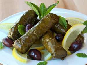 Vegetarian Grape Leaves (Dolmathes)