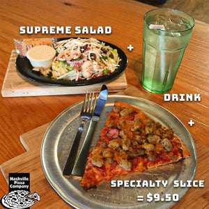 Specialty Slice/Salad Supreme Combo