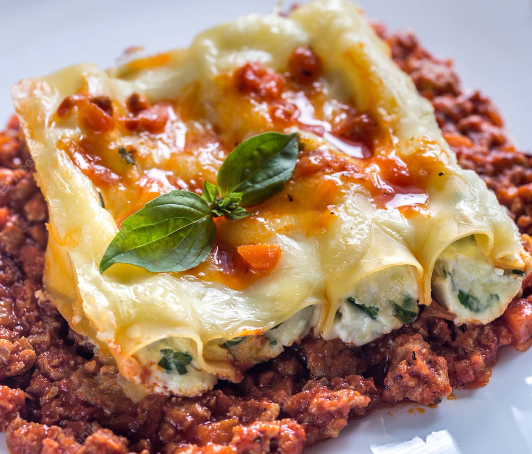 Cannelloni con Salsa