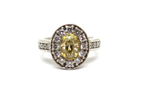 Yellow Diamond Ring